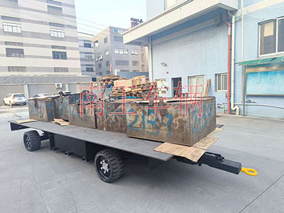 10吨自走式拖车底盘 电动手动两用ky平台_KY（中国）一站式服务平台5I.jpg